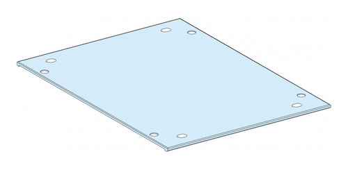 СПЛОШ.ВЕРХ.ПАН, IP30,Ш=400ММ,Г=400ММ