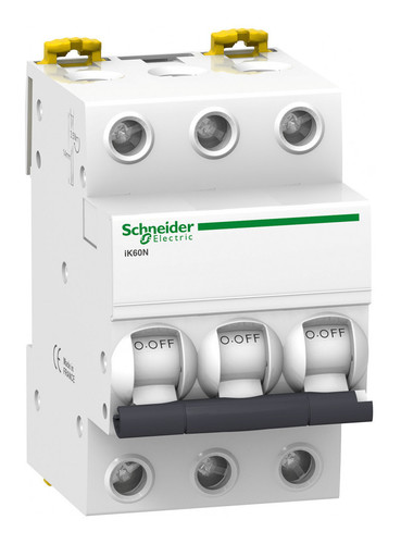 Автоматический выключатель Schneider Electric Acti9 3P 6А (C) 6кА