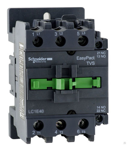 Контактор Schneider Electric EasyPact TVS 3P 80А 400/220В AC 37кВт