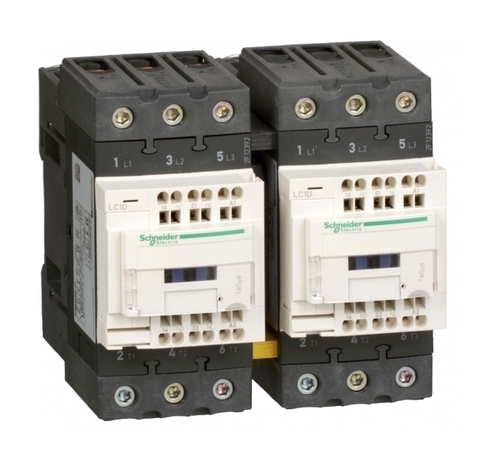 Реверсивный контактор Schneider Electric TeSys LC2D EVERLINK 3P 50А 440/24В AC 22кВт