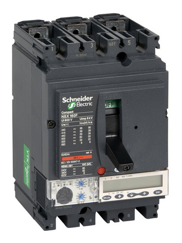 Силовой автомат Schneider Electric Compact NSX 160, Micrologic 5.2 A, 50кА, 3P, 160А