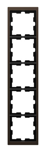 Рамка 5 постов Schneider Electric MERTEN D-LIFE, мокко