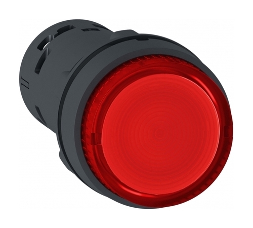 Кнопка Schneider Electric Harmony 22 мм, 230В, IP54, Красный, XB7NJ04M2