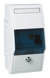 CYB-PN-коробка 4 DIN модуля цвет R9010