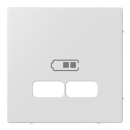 Накладка на розетку USB MERTEN SYSTEM M, активно-белый