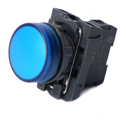 Сигнальная лампа SB5 в сборе модульная 22 мм синяя 230-240В АС