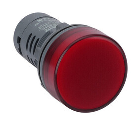 Сигнальная лампа SB7 моноблочная 22мм красная LED 24В DC